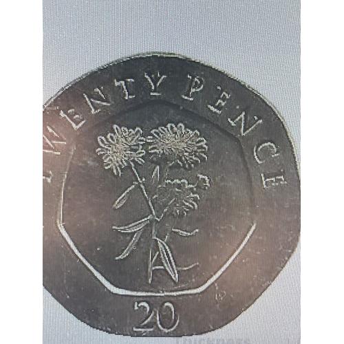 Gibraltar Twenty Pence 2015 20p Queen Elizabeth II 2nd Channel Islands VGC