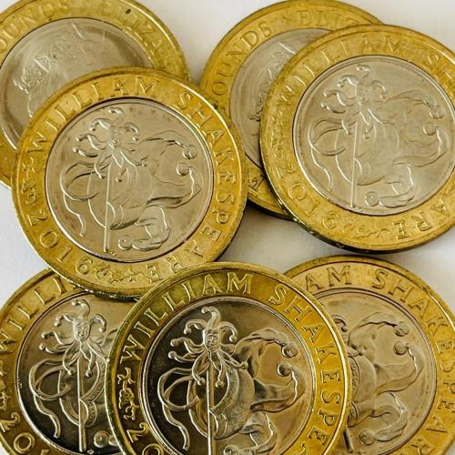 2016 Comedy Comedies William Shakespeare Writing Correct Way Up Heads £2