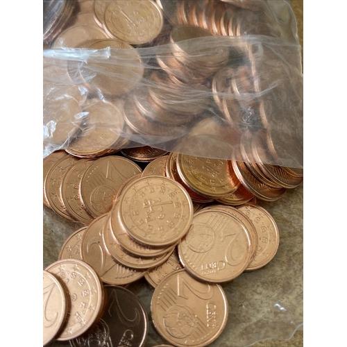 Portugal 2 Cents Two Cent 2007 Coins Euro Uncirculated VAT Receipt Given