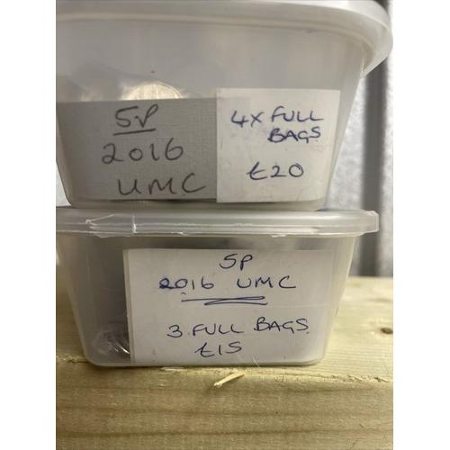 5p Uncirculated 2016 Five Pence VAT Receipt Given QE 2nd