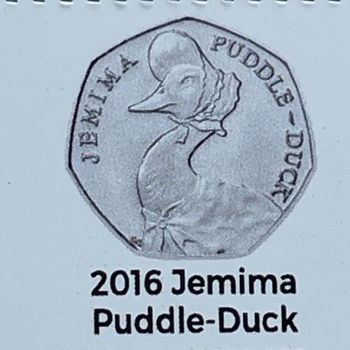 2018 Puddleduck Rare Coin Insert Space Filler Place Holder Empty Pocket TGBCH