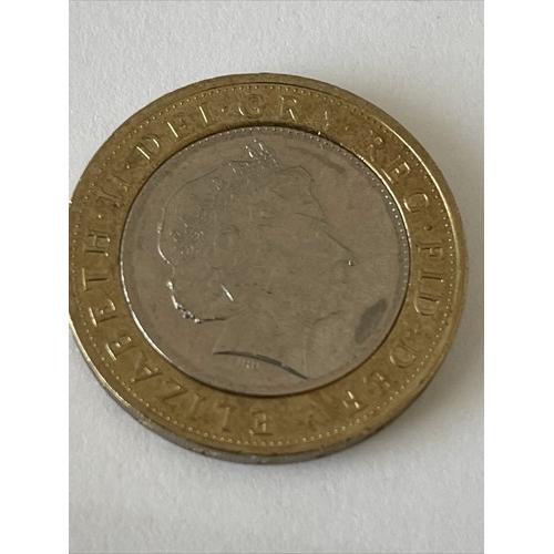 2014 Trinity House Writing Correct Way Up Heads £2 Nose Error Rare Coin