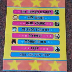 2003 Australian Here And Now Tour Programme Signed By 80s Stars Kim Wilde +