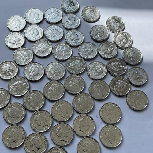 Error Faded Letters 5p Circulated Five Pence 2015 5th P Bulk Multi Buy Discounts