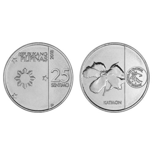 Philippines 25 Sentimo 2018 Coins Asia East Circulated Condition