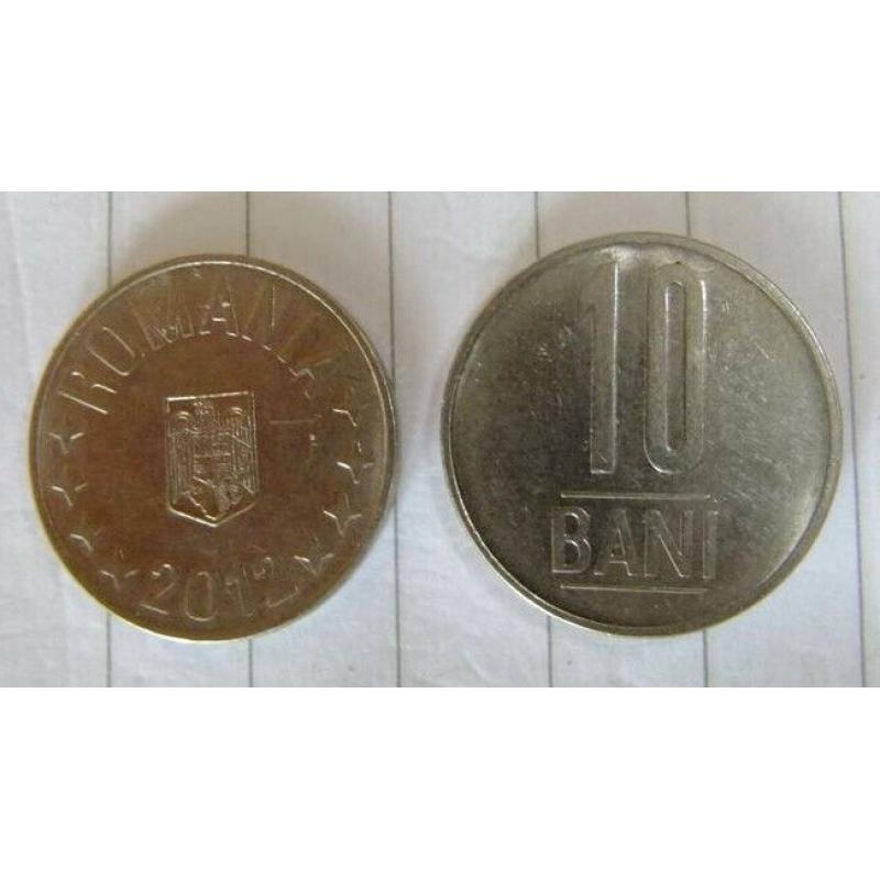 2018 Romania 10 Bani Romanian Coin Circulated Condition