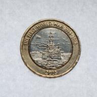 2015 H.M.S.Belfast £2 coin