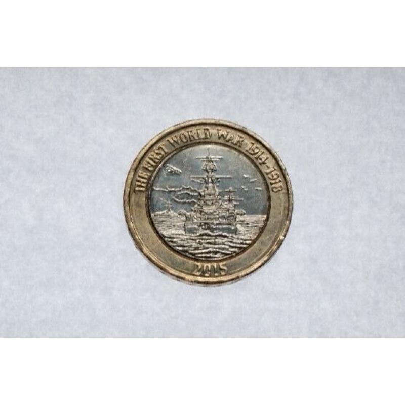 2015 H.M.S.Belfast £2 coin