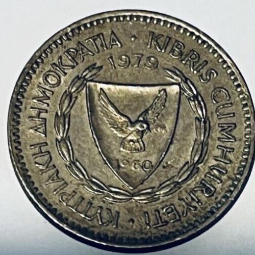 Cyprus 1979 50 MILS Good Circulated Condition