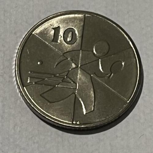 2019 Gibraltar 10p Coin Island Games Uncirculated  Queen Elizabeth