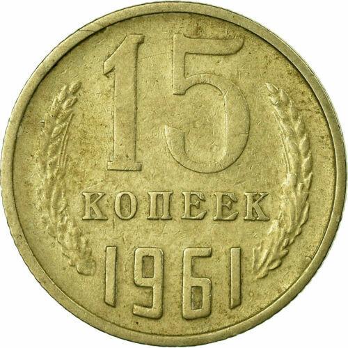 Russia 15 Kopek Coin Date 1961 Circulated VAT Receipt Given