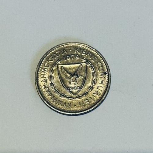 Cyprus 1979 25 MILS Good Circulated Condition