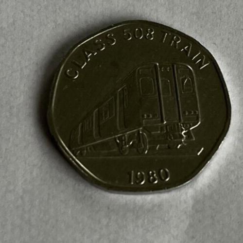 1980 National Transport Token 20 Coin Class 508 Train