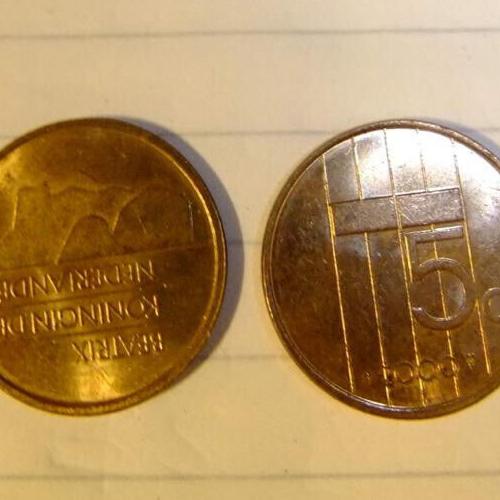 Netherlands 1998 Five Cents 5c Coin Circulated Condition Bust Of Beatrix