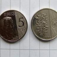 2019 5 Piso Philipines Coins Asia East Five Piso Bonifacio Tayabak BSP Logo