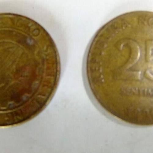 1992 France 25 Centimes Circulated Condition VAT Receipt Given