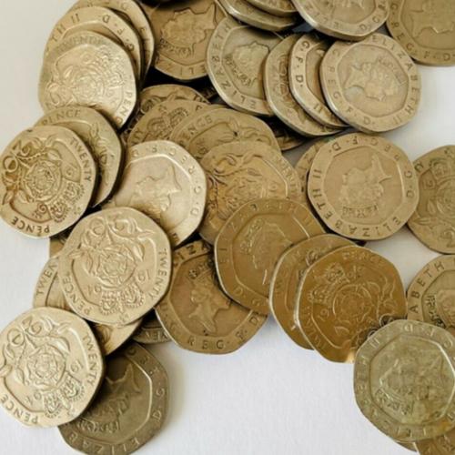 20p 1994 VGC QE 2nd Queen Elizabeth 2nd Tudor Rose Jubilee Death Memoriam Memory