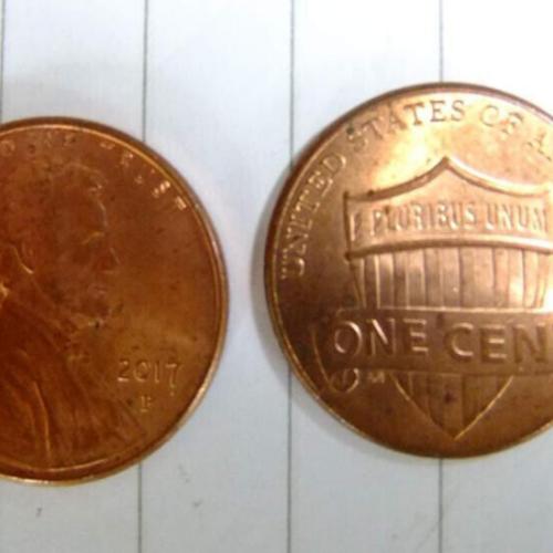 2019 USA 1 Cent American One Cent Circulated Condition VAT Receipt Given