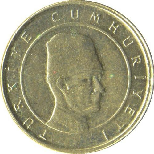 100 Lire 2003 Turkey Turkish Coins Good Circulated Condition