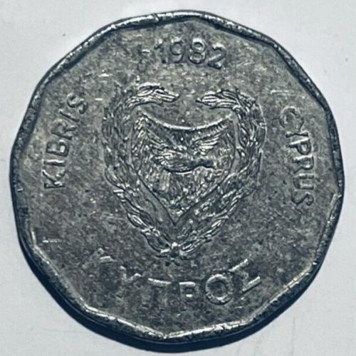Cyprus 1982 5 MILS Good Circulated Condition
