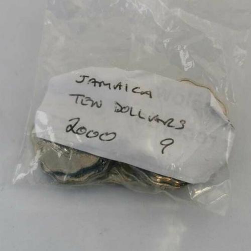 Jamaica 10 Dollars 2000 Circulated Condition VAT Receipt Given