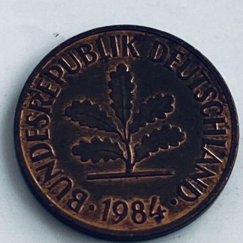 Germany 1984  2 PFENNIG  Circulated Coin