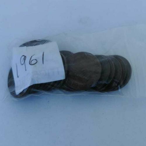 1961 USA 1 Cent No Stamp One Cent Circulated Condition VAT Receipt Given