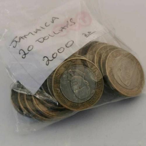 Jamaica 20 Dollars 2000 Circulated Condition x1 VAT Receipt Given