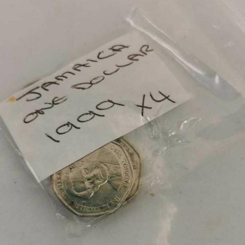 Jamaica 1 Dollar 1999 Circulated Condition VAT Receipt Given