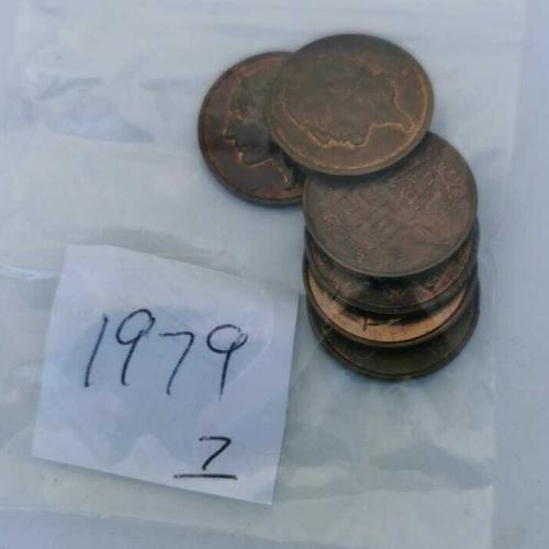 1979 Belgium 50 Centimes Circulated Condition VAT Receipt Given