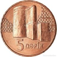 Azerbaijan 5 Qapik Coin Date Undated 2006 Circulated VAT Receipt Given