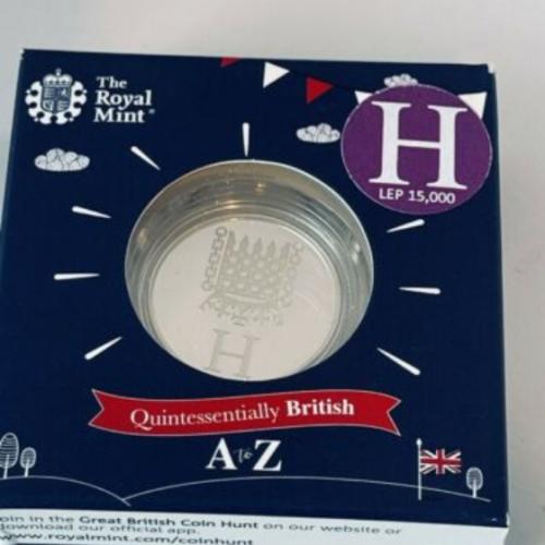 2018 Silver Proof A-Z 10p Coin House Of Parliament Alphabet Ten Pence Royal Mint