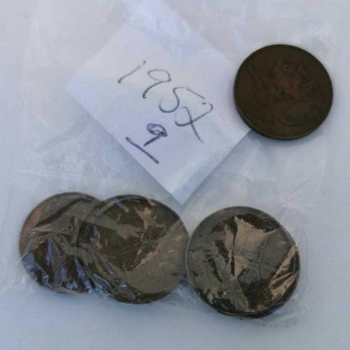 1952 Belgium 50 Centimes Circulated Condition VAT Receipt Given