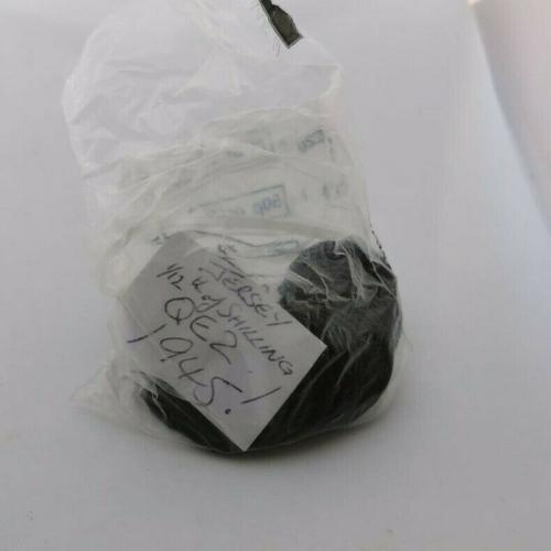 Jersey 1945 1/12th Shilling QE 2nd Channel Islands Circulated VAT Receipt Given