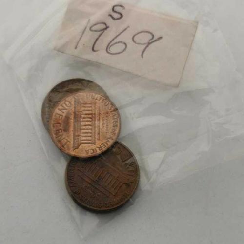 1969 USA 1 Cent One Cent S Stamp  Circulated Condition VAT Receipt Given