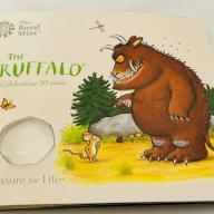 Empty Packet 50p 2019 Gruffalo Royal Mint  NO COIN International P+P