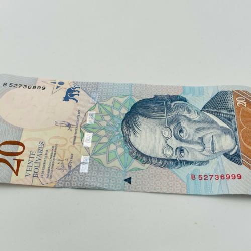 Venezuela 20 Bolivares Banknote Jaguar Buy More Than One Get Consecutive Number