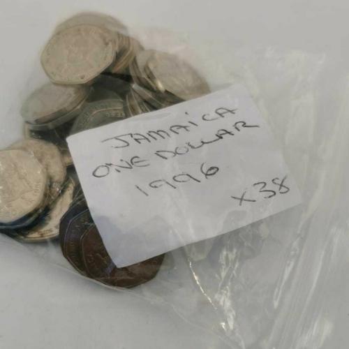 Jamaica 1 Dollar 1996 Circulated Condition VAT Receipt Given