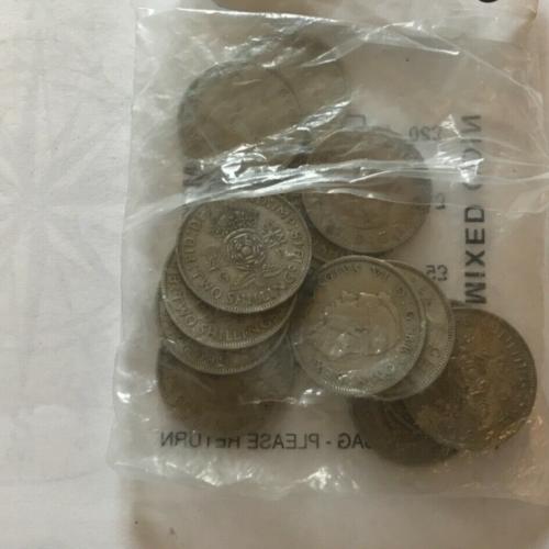 1949 Two Shillings AKA One Florin King George 6th Great Condition Two Bob Piece