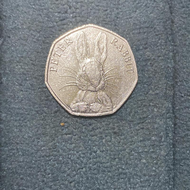 Peter Rabbit 2016 50p Coin