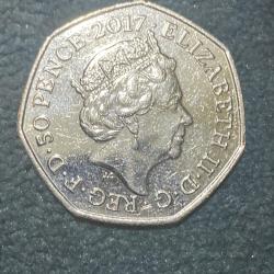 Benjamin Bunny 50p Coin