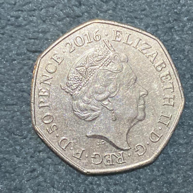 Mrs Tiggy-Winkle 50p Coin