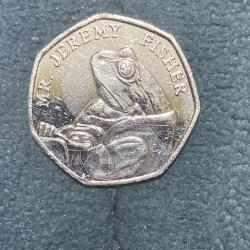 Jeremy Fisher50p Coin