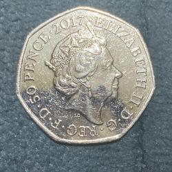 Jeremy Fisher50p Coin