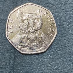 Tom Kitten 50p Coin 2017