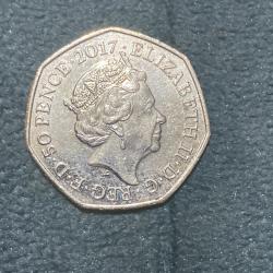 Tom Kitten 50p Coin 2017