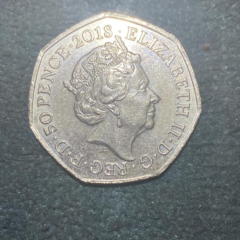 Mrs Tittlemouse 50p Coin 2018