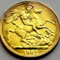 1902 King Edward Double Sovereign