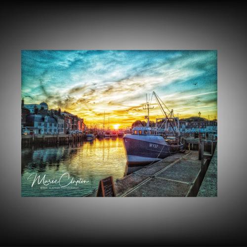 12x8 inch Photo Print of Weymouth Dorset
