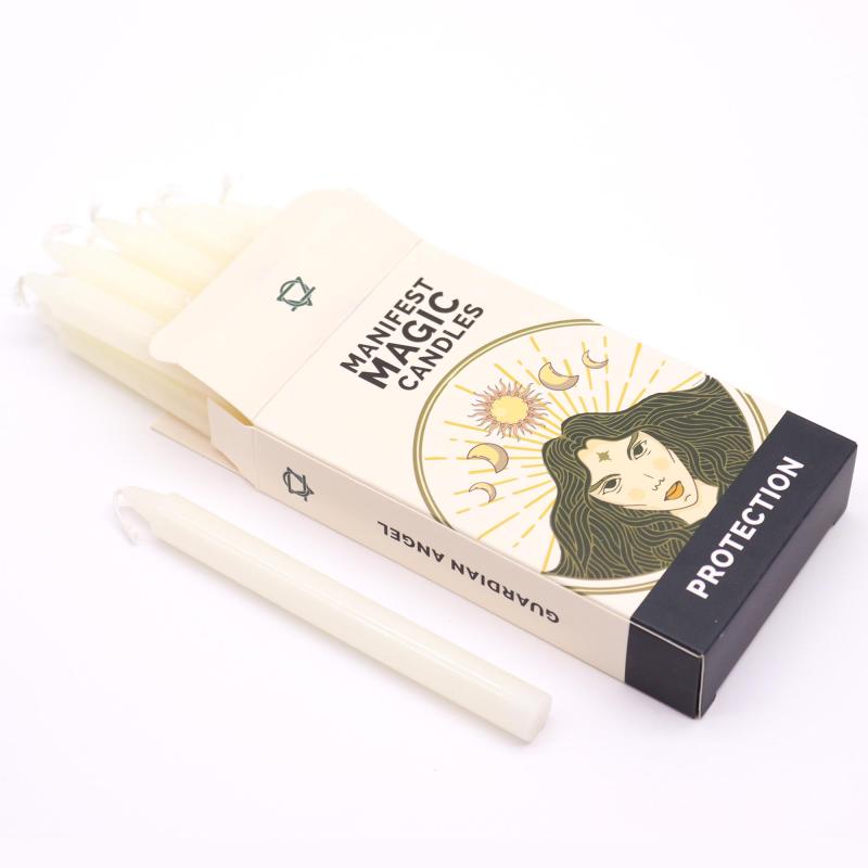 Manifest Magic Candles-Ivory-Pack of 12 (incl p&p)